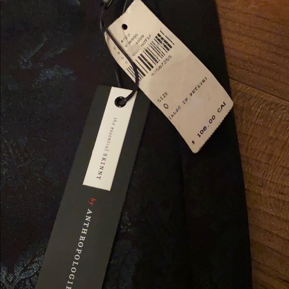 NWT Anthropologie essential skinny tuxedo slacks - Picture 4 of 10